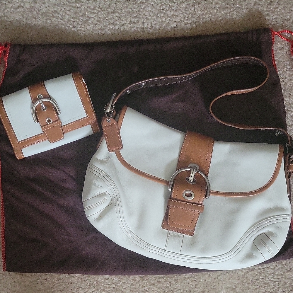 Coach Soho Shoulder Bag Set With Dust Bag